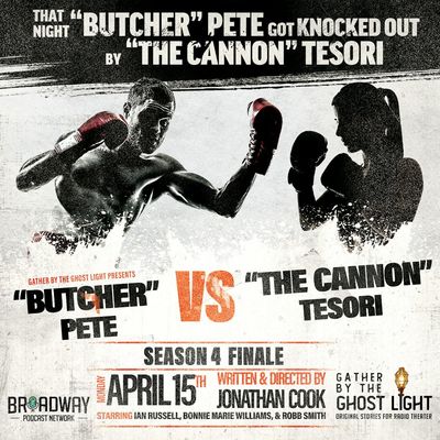 "THAT NIGHT "BUTCHER" PETE GOT KNOCKED OUT BY JESSIE "THE CANNON" TESORI" by Jonathan Cook