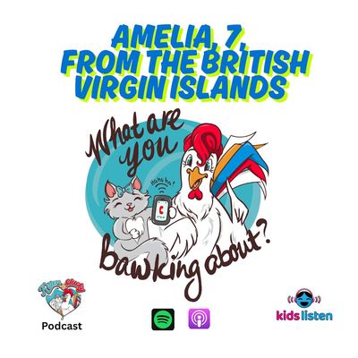 Bonus Bawk: Amelia from the British Virgin Islands! 