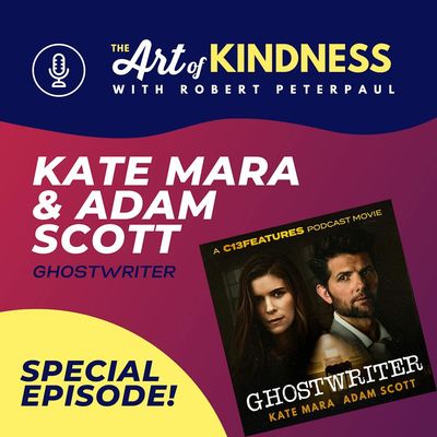 Kate Mara (A Teacher) & Adam Scott (Big Little Lies) on New Podcast Movie Ghostwriter