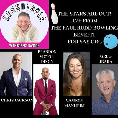 Ep 108- Chris Jackson, Brandon Victor Dixon, & More At "The Paul Rudd Bowling Fundraiser" For Say.Org!