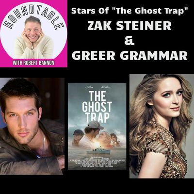 Ep 321- The Ghost Trap Stars Zak Steiner & Greer Grammar Talk This New Thriller You Must See!