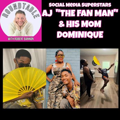 Ep 577- AJ The Fan Man & Momma Dominique Share Their Story Of Going Viral!