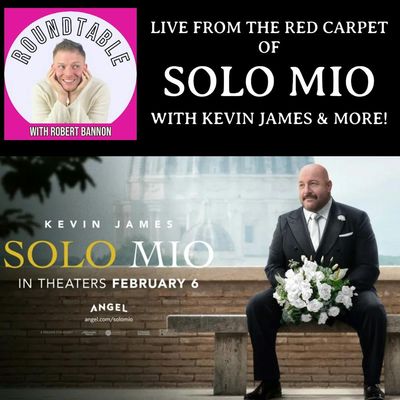 Kevin James & Jonathan Roumie Light Up the Solo Mio Red Carpet!