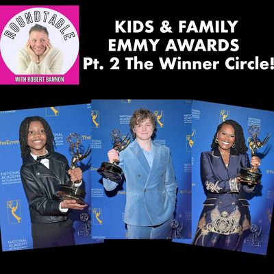 THE KIDS & FAMILY EMMYS — WINNERS CIRCLE! We are LIVE!