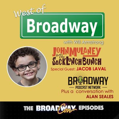 Young Actor, Jacob Laval and Alan Seales from Broadway Podcast Network